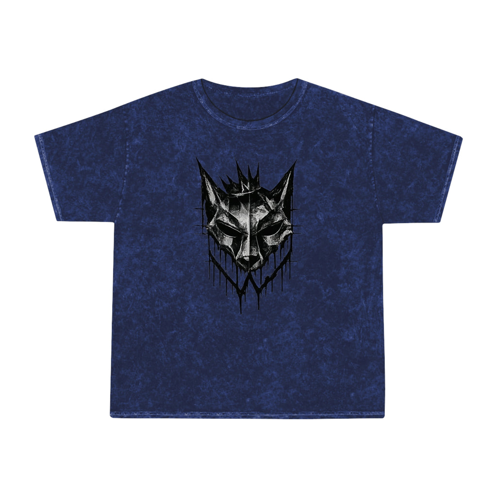 NÛLLWØLF - Acid Wash Emblem T-Shirt