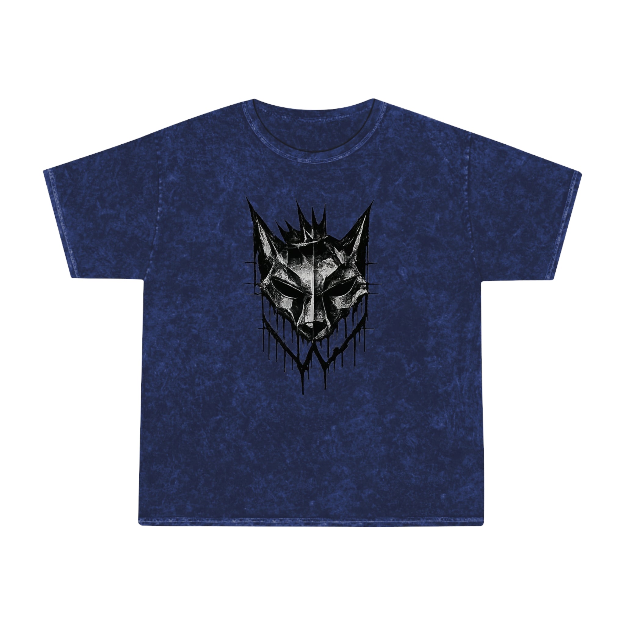 NÛLLWØLF - Acid Wash Emblem T-Shirt