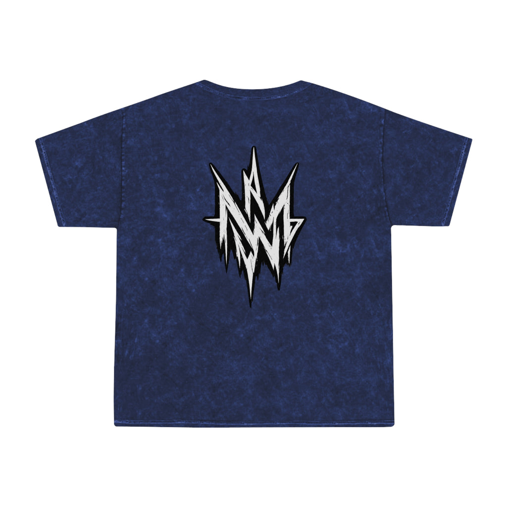 NÛLLWØLF - Acid Wash Emblem T-Shirt