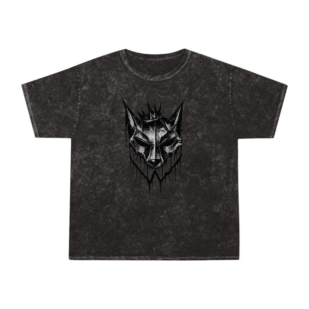 NÛLLWØLF - Acid Wash Emblem T-Shirt