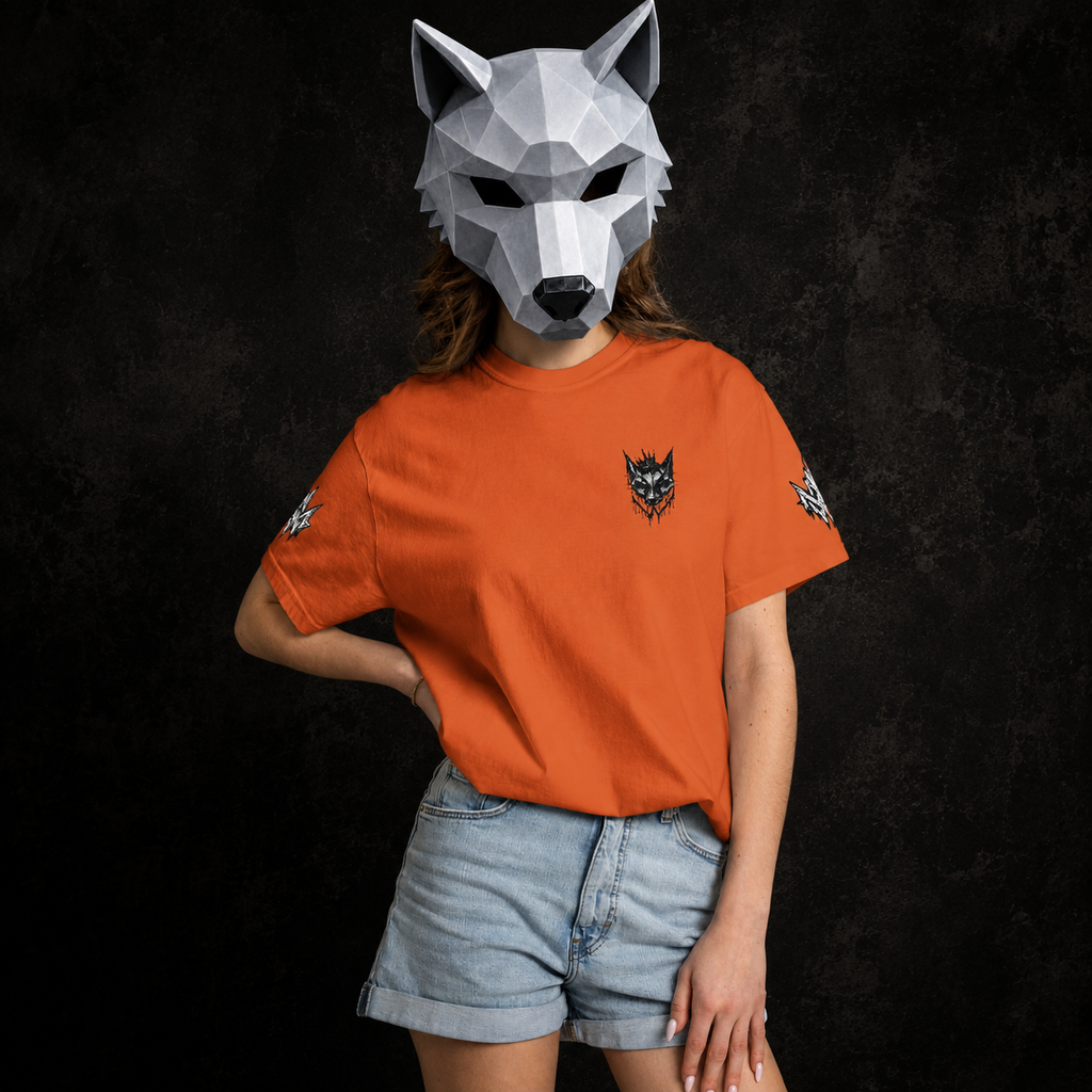 NÛLLWØLF Embroidered Emblem T-Shirt