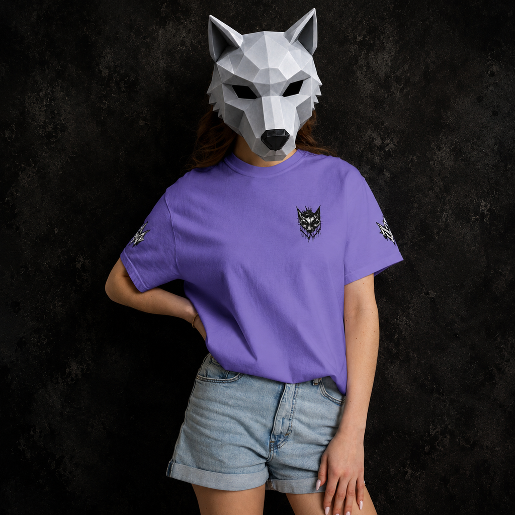 NÛLLWØLF Embroidered Emblem T-Shirt