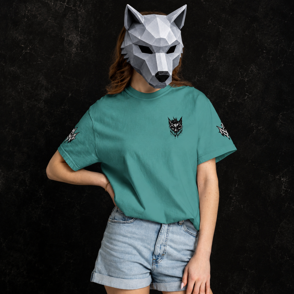 NÛLLWØLF Embroidered Emblem T-Shirt