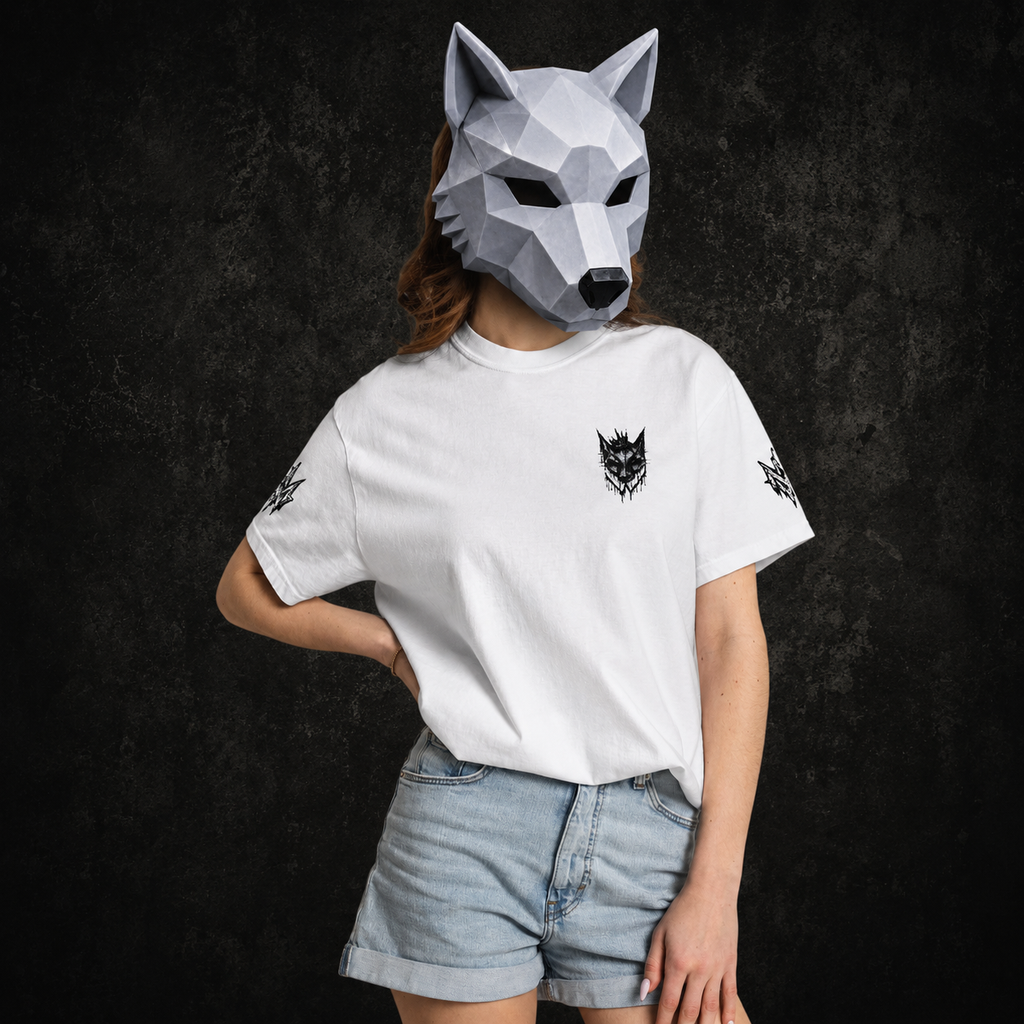 NÛLLWØLF Embroidered Emblem T-Shirt