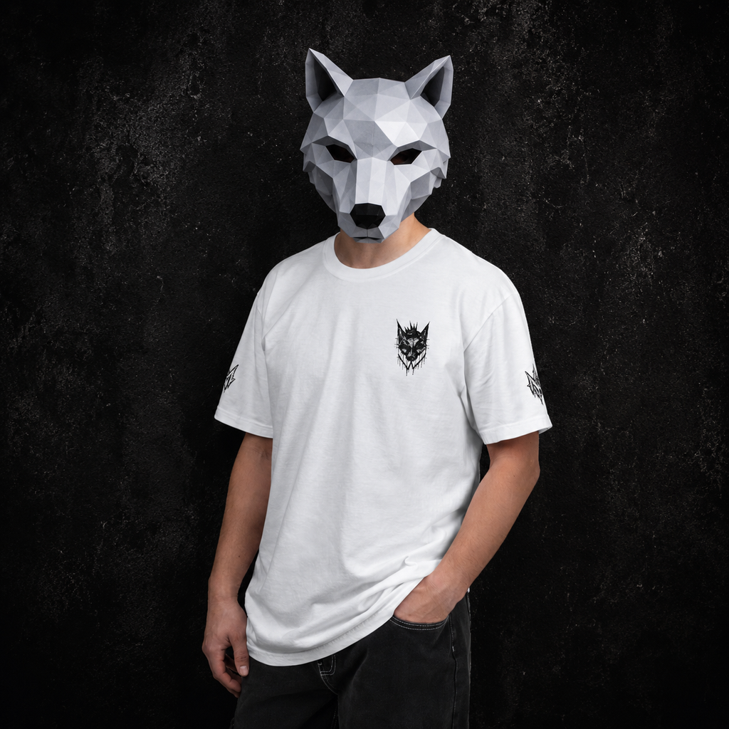 NÛLLWØLF Embroidered Emblem T-Shirt