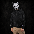 NÛLLWØLF - Embroidered Tie-Dye Hoodie