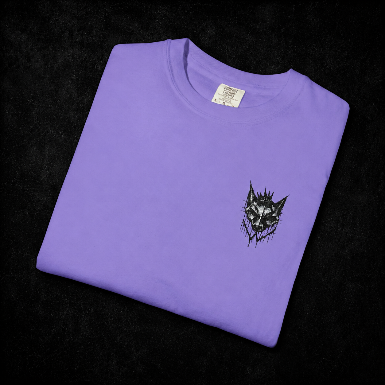 NÛLLWØLF Embroidered Emblem T-Shirt