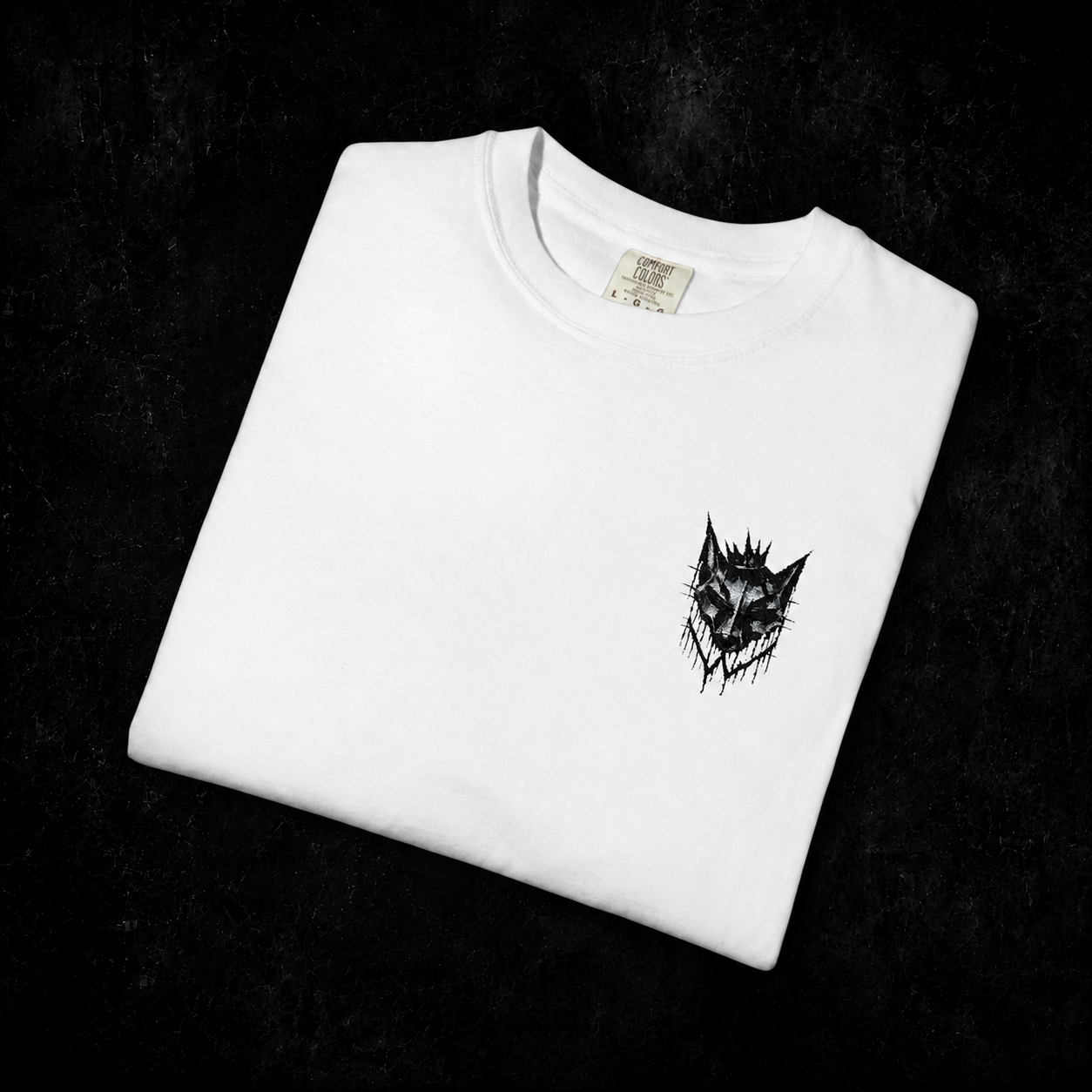 NÛLLWØLF Embroidered Emblem T-Shirt