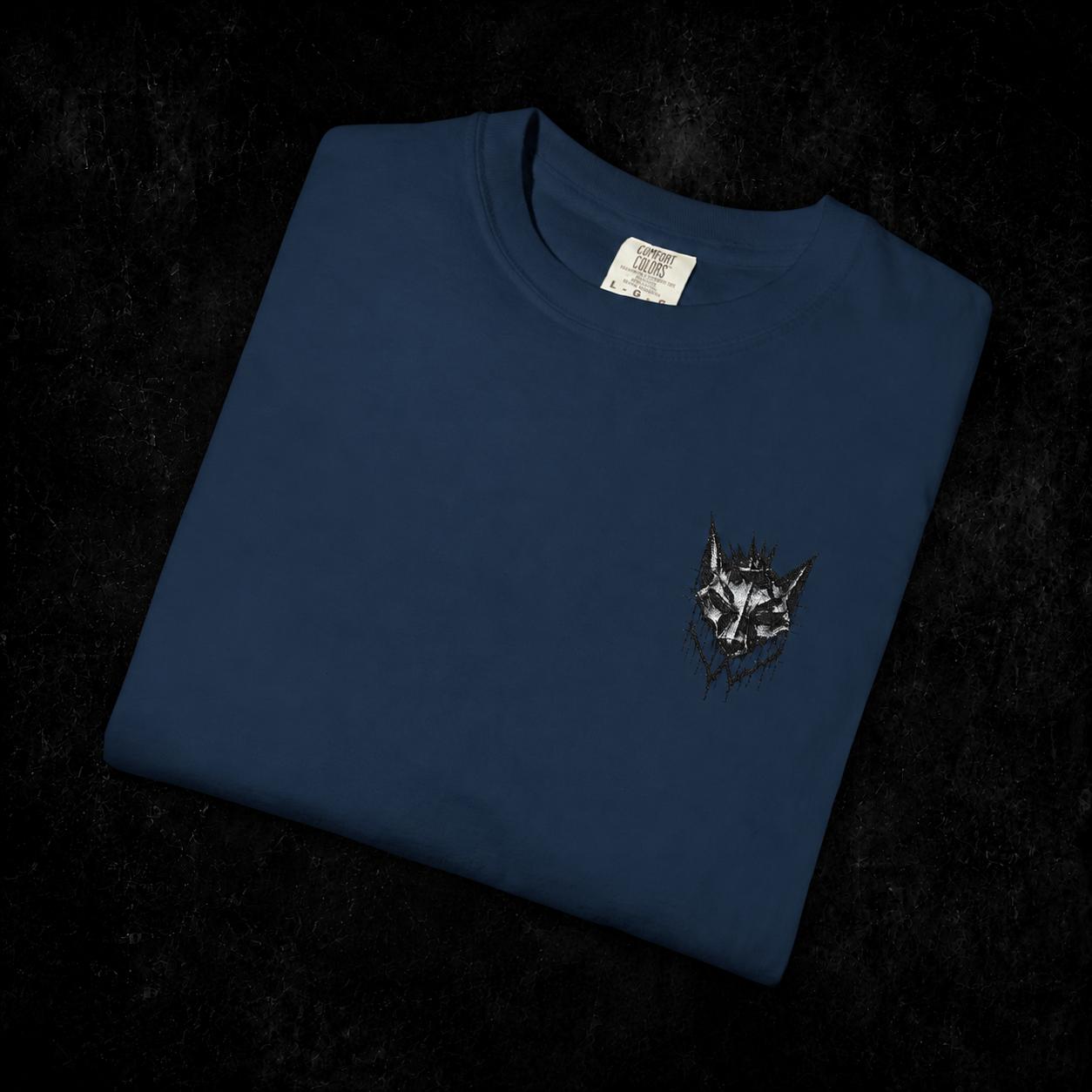 NÛLLWØLF Embroidered Emblem T-Shirt