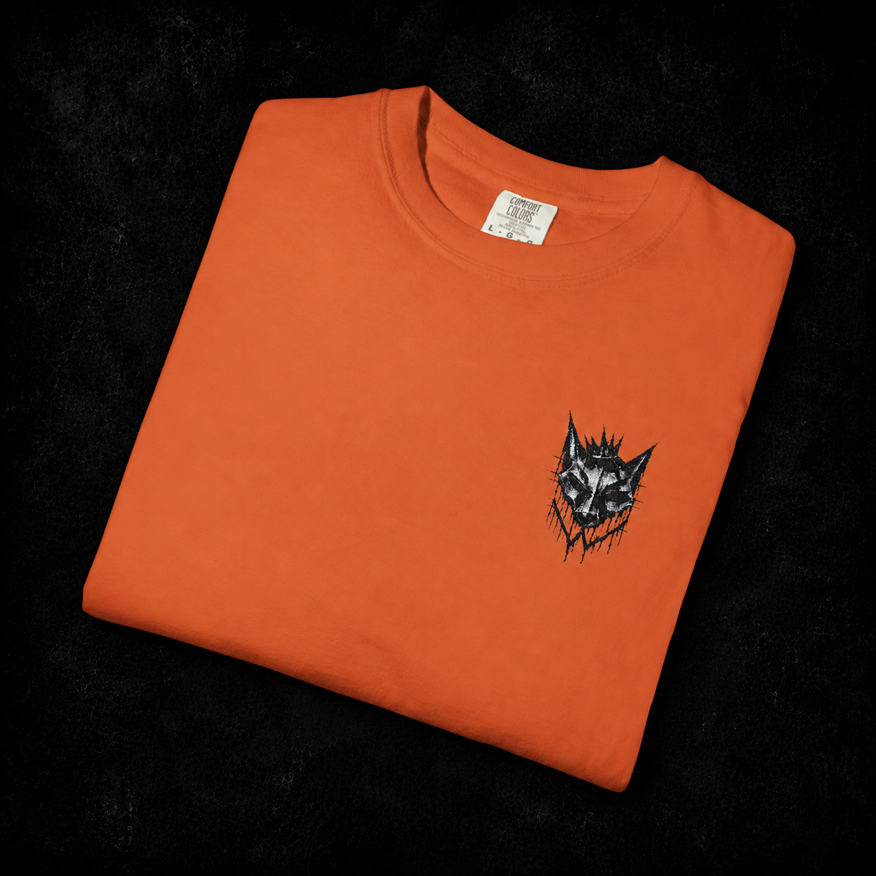 NÛLLWØLF Embroidered Emblem T-Shirt