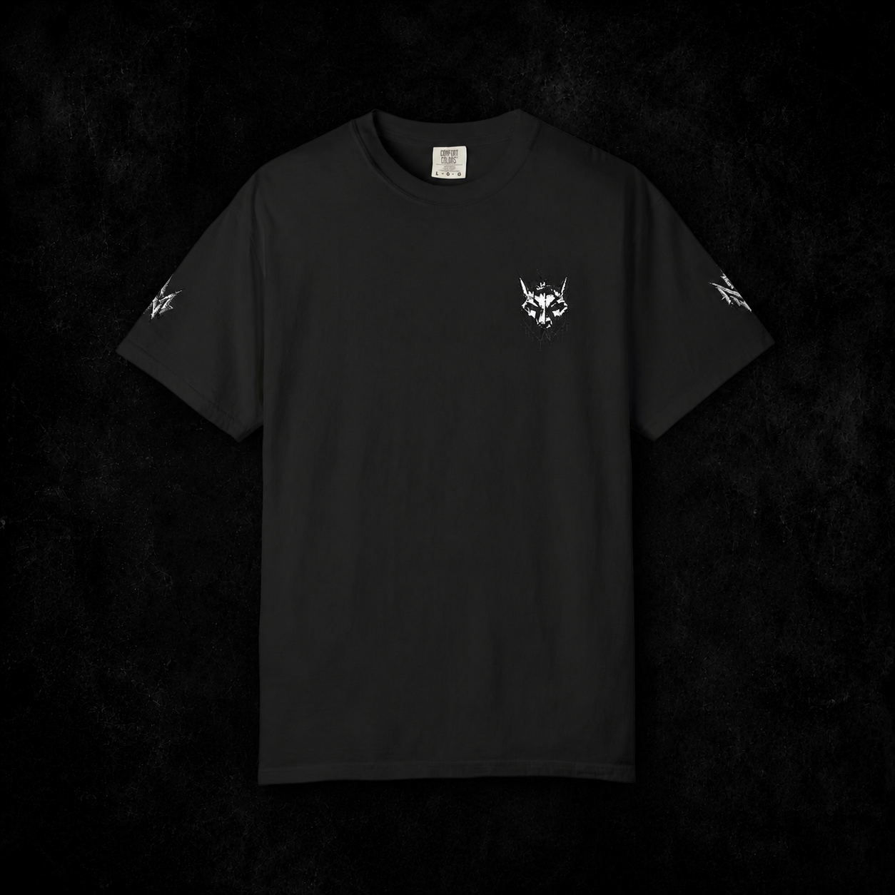 NÛLLWØLF Embroidered Emblem T-Shirt
