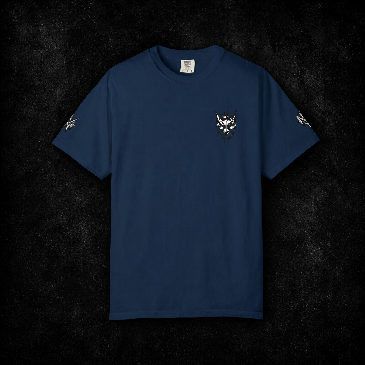 NÛLLWØLF Embroidered Emblem T-Shirt