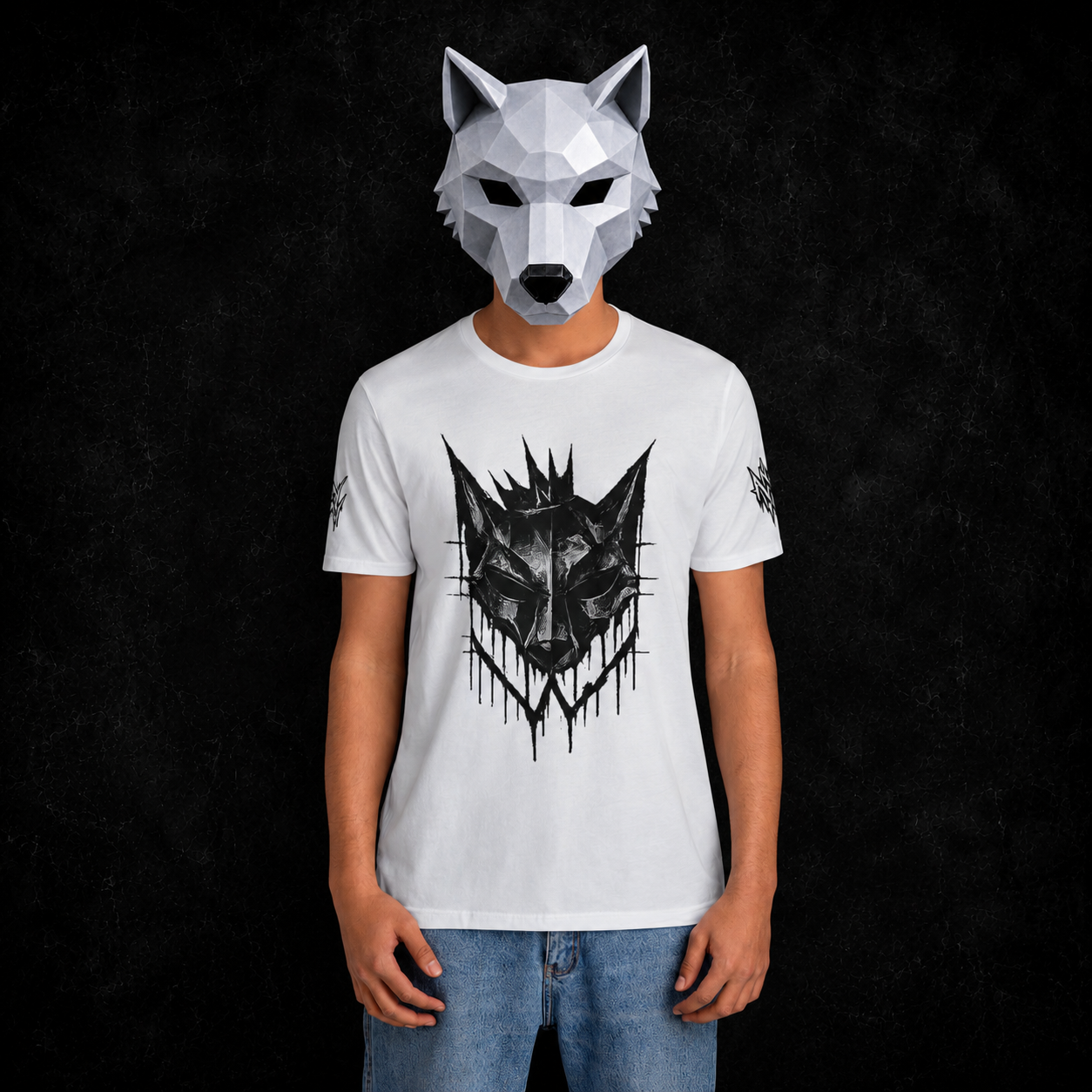 Crowned NÛLLWØLF — Unisex Tee