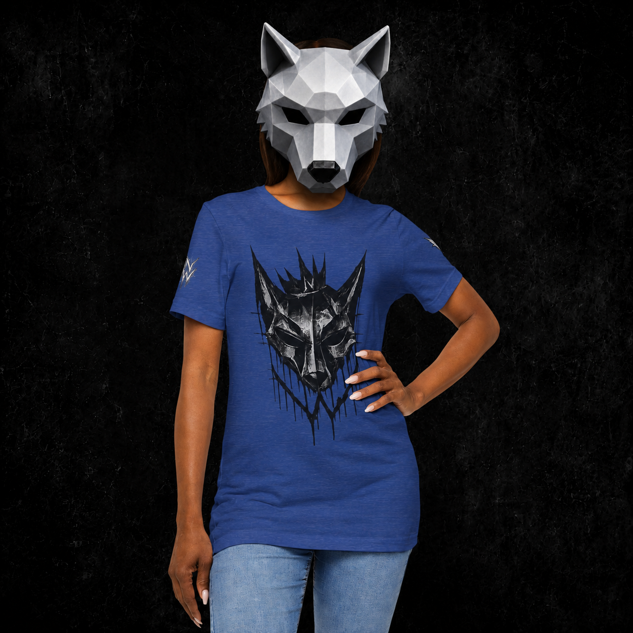 Crowned NÛLLWØLF — Unisex Tee