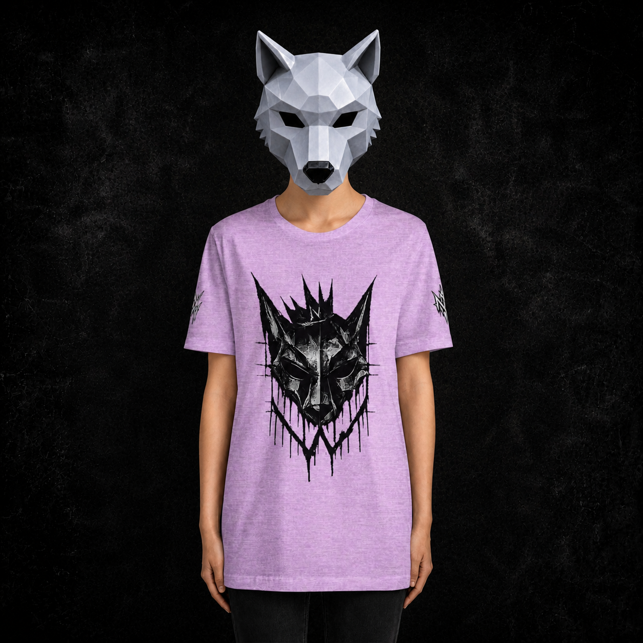Crowned NÛLLWØLF — Unisex Tee
