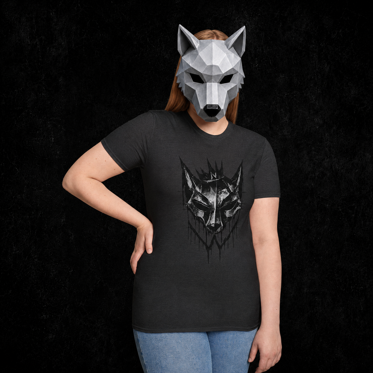 Crowned NÛLLWØLF — Graphic Tee
