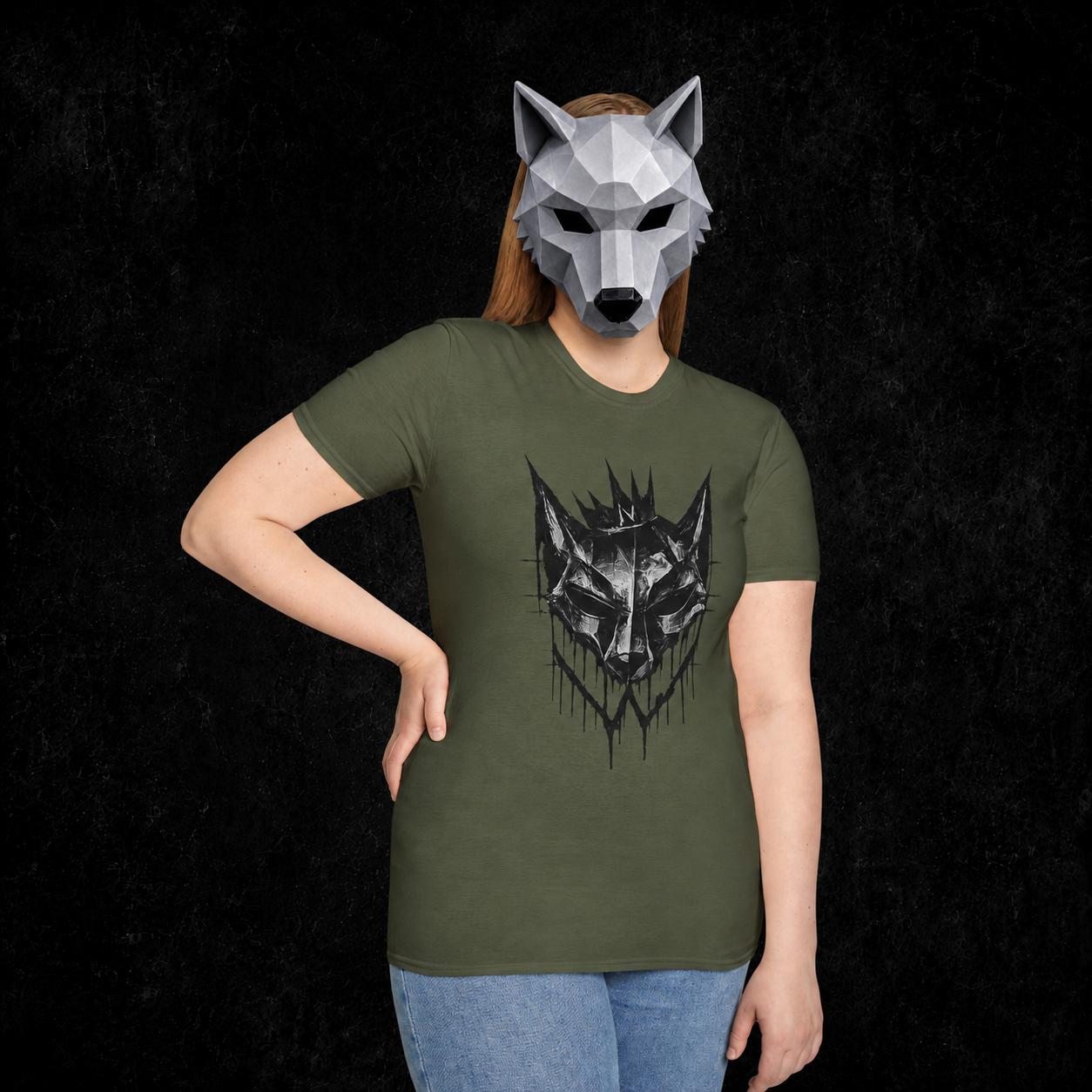Crowned NÛLLWØLF — Graphic Tee