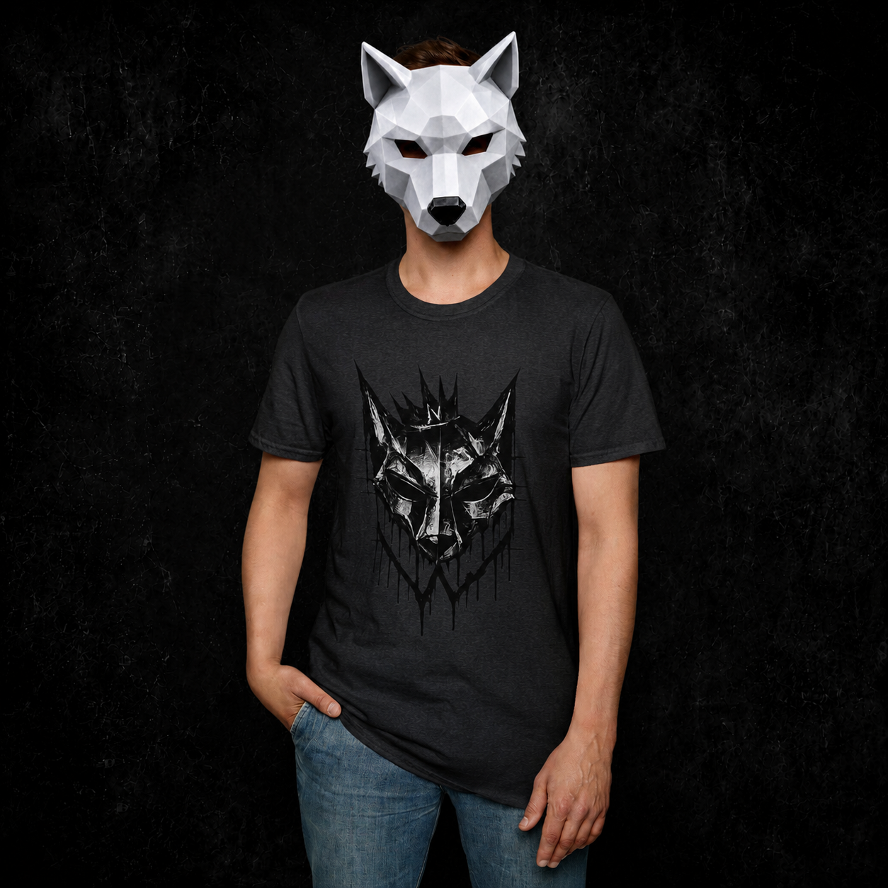 Crowned NÛLLWØLF — Graphic Tee