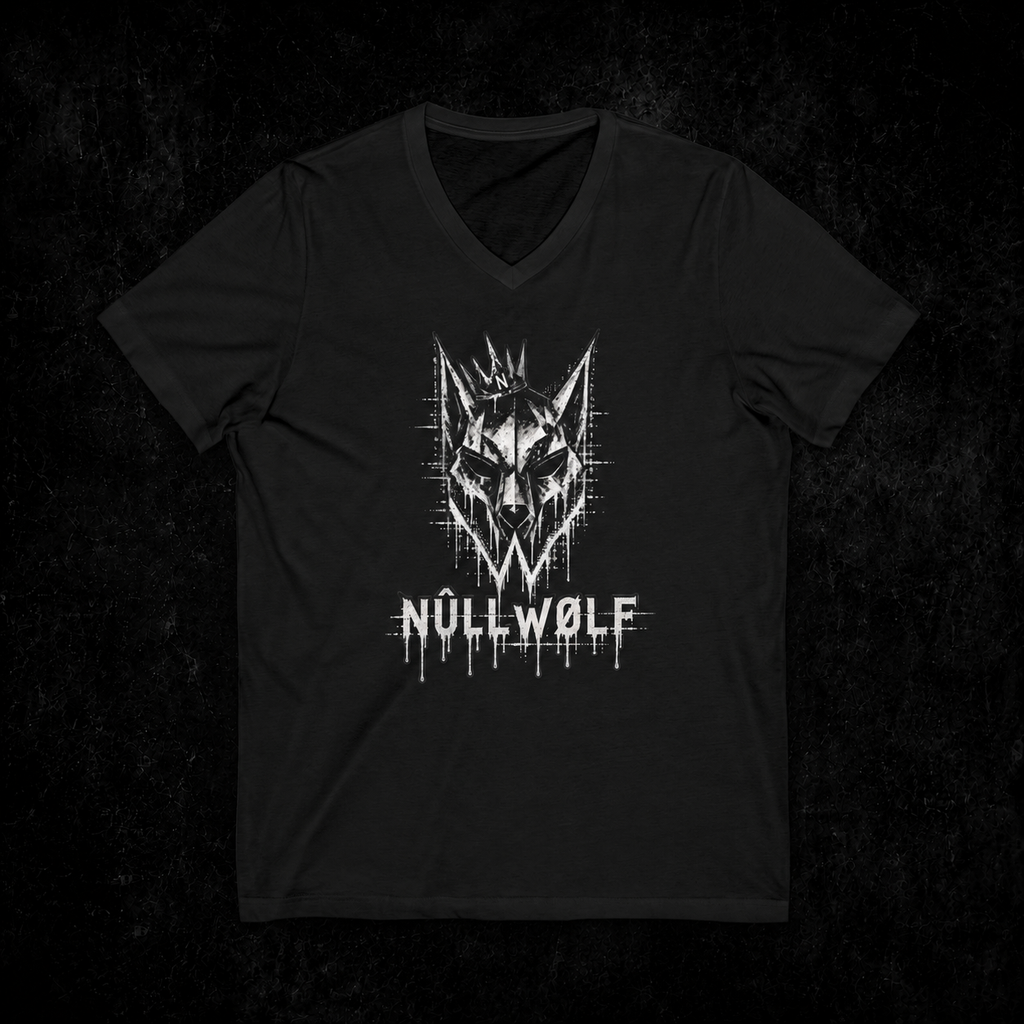 NÛLLWØLF Emblem — V-Neck Tee