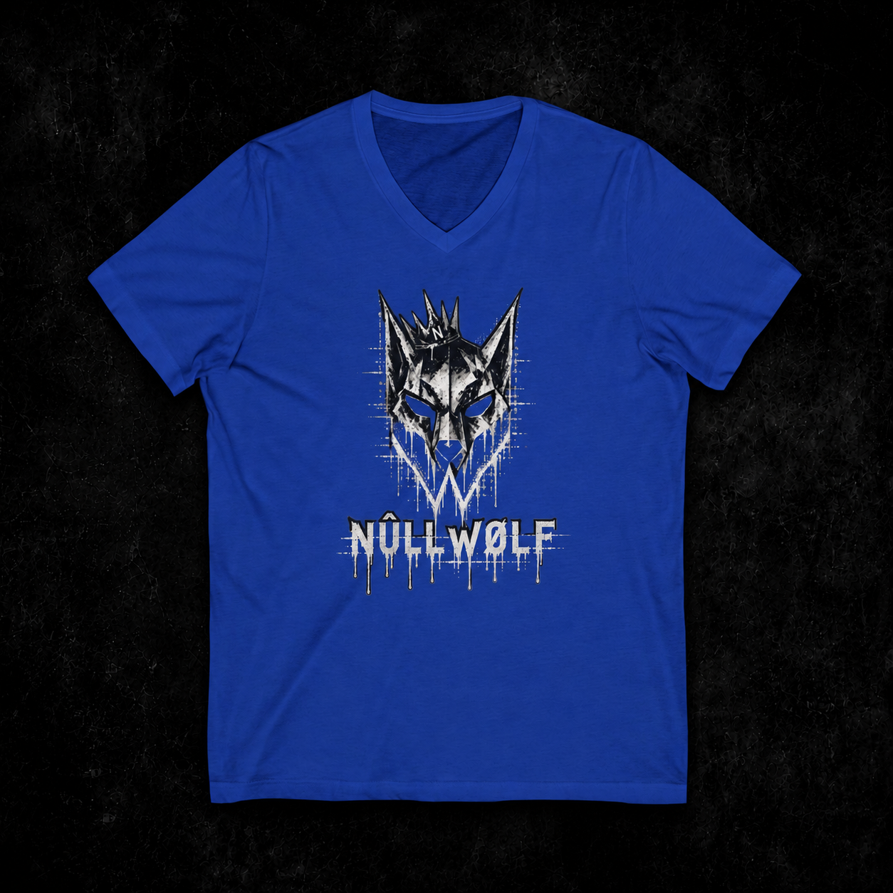 NÛLLWØLF Emblem — V-Neck Tee