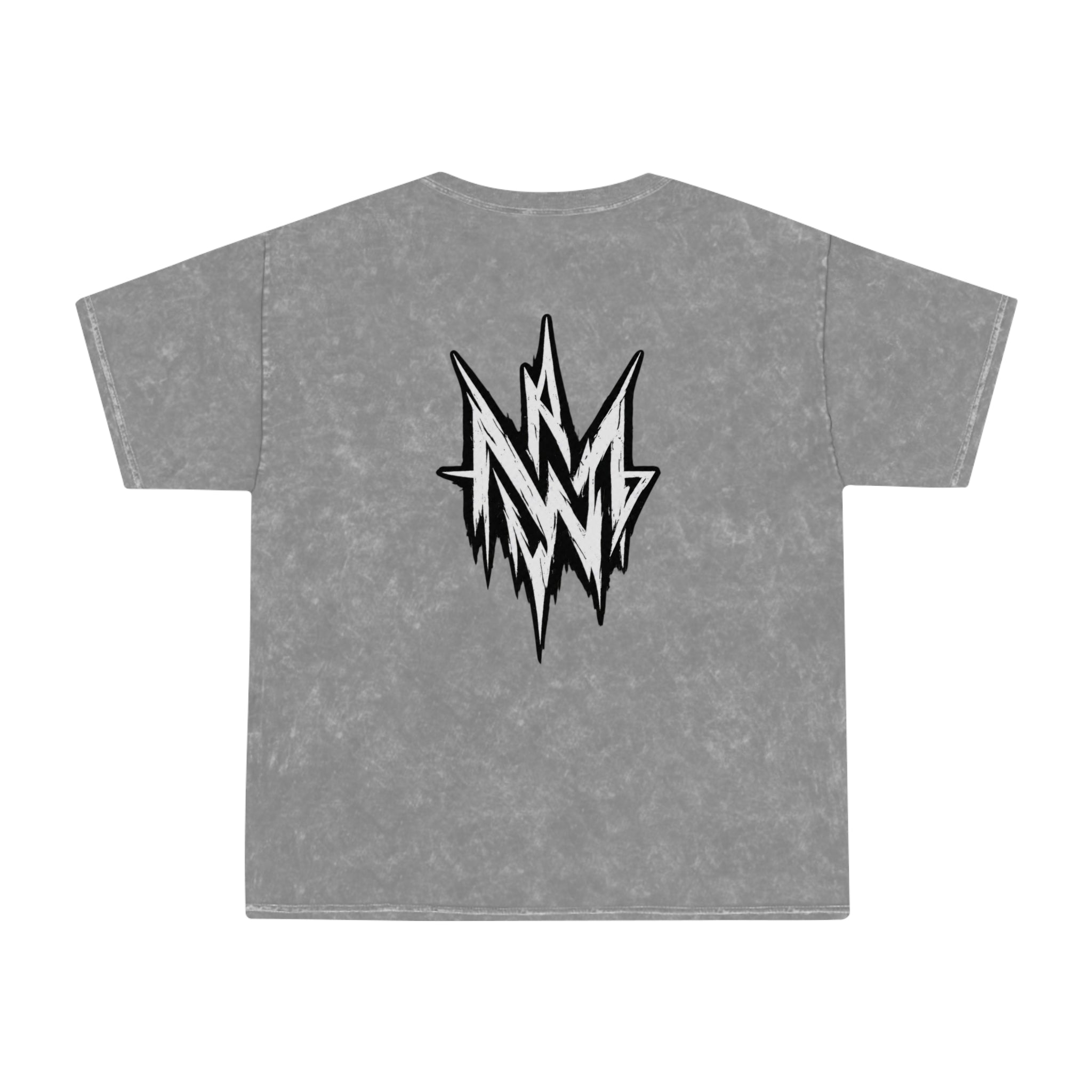 NÛLLWØLF - Acid Wash Emblem T-Shirt